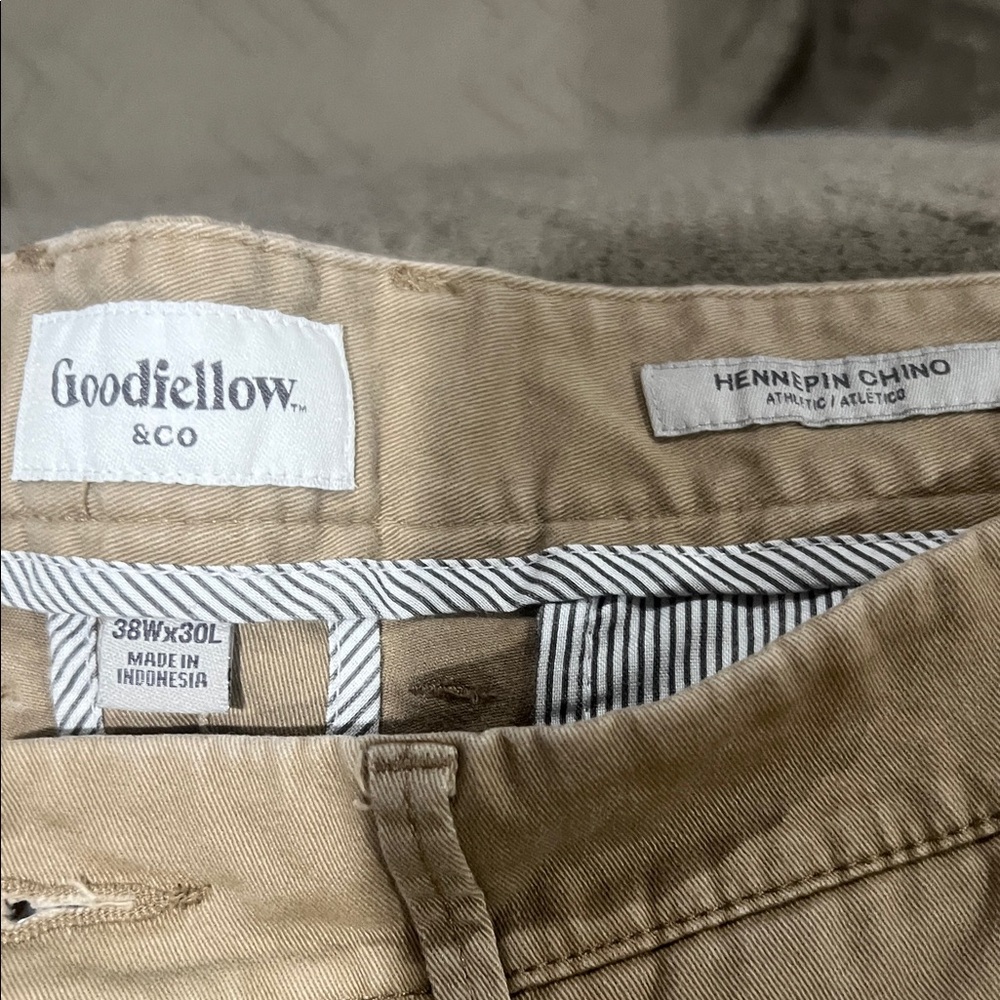 Goodfellow & Co Tan Chino Trousers